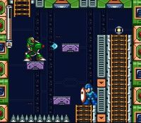 une photo d'Ã©cran de Mega Man 7 sur Nintendo Super Nes